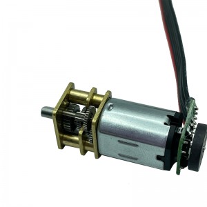 FT-12FGMN20 small Flat gearmotor  12mm gearbox motor with encoder