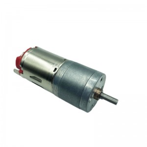 FT-25RGM Spur Gearmotor Алмаштылуучу көмүр щетка мотору