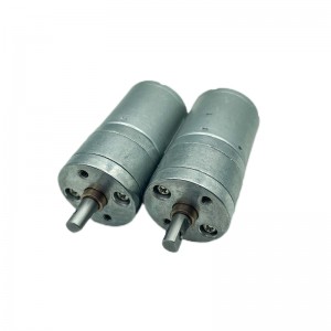 I-FT-25RGM350 I-Torque ePhakamileyo yeNtsholo ephantsi ye-25mm ububanzi be-Spur Gear Motors ibhokisi yegiya encinci