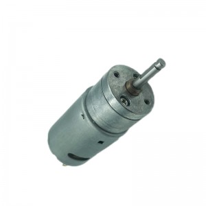 Müqavilə kartları avadanlığı üçün FT-25RGM385 25 mm DC fırçalı dişli dişli motor