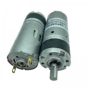 FT-28PGM390 ከፍተኛ torque ዝቅተኛ ጫጫታ 28 ሚሜ ፕላኔት ማርሽ ሞተር