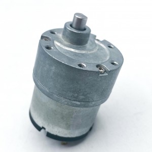 FT-37RGM520 12V 24v dc motor cu angrenaj 37mm m...