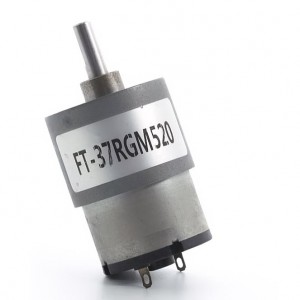 FT-37RGM520 12V 24V DC převodový motor 37mm převodové motory 520 kartáčovaný motor