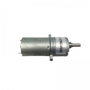 FT-37RGM545 Round Spur gear motor with gear reduction