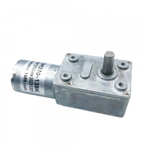 FT-46SGM370 Worm gear reduction gearbox with motor