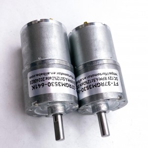 FT-37RGM3530-641K DC gear motors for self-cleaning cat litter robot