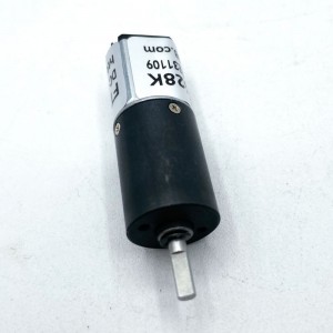 Small size and high precision 16mm DC brushed motor planetary gear motor