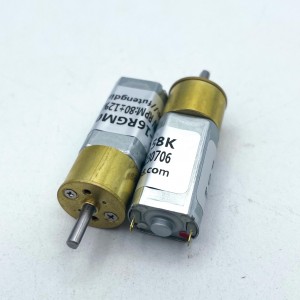 FT-16RGM050 3v 6v 12v 24v 16 мм пастаяннага току рухавікі-рэдуктары рухавік скрынкі перадач